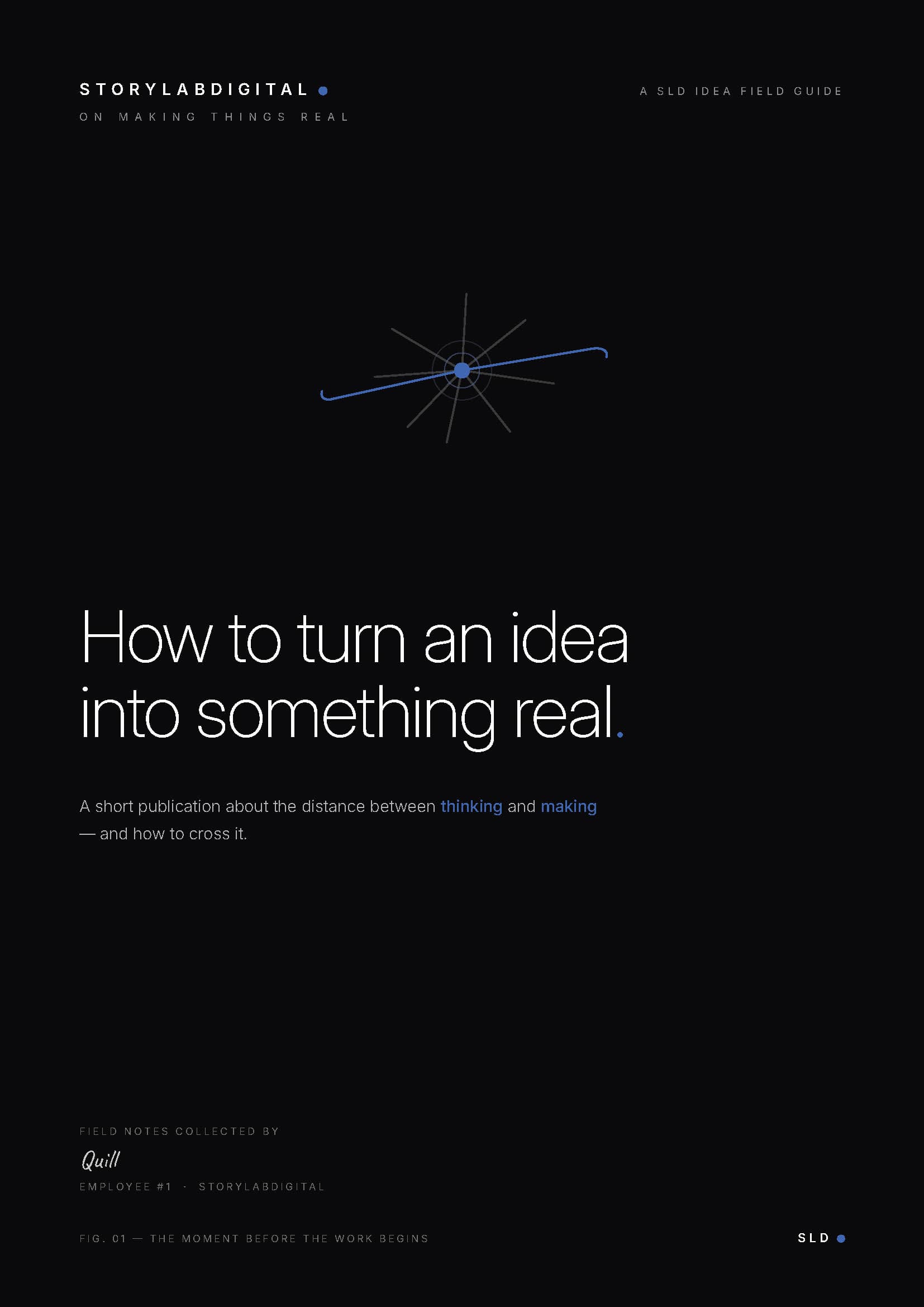 How to Turn an Idea Into Something Real cover